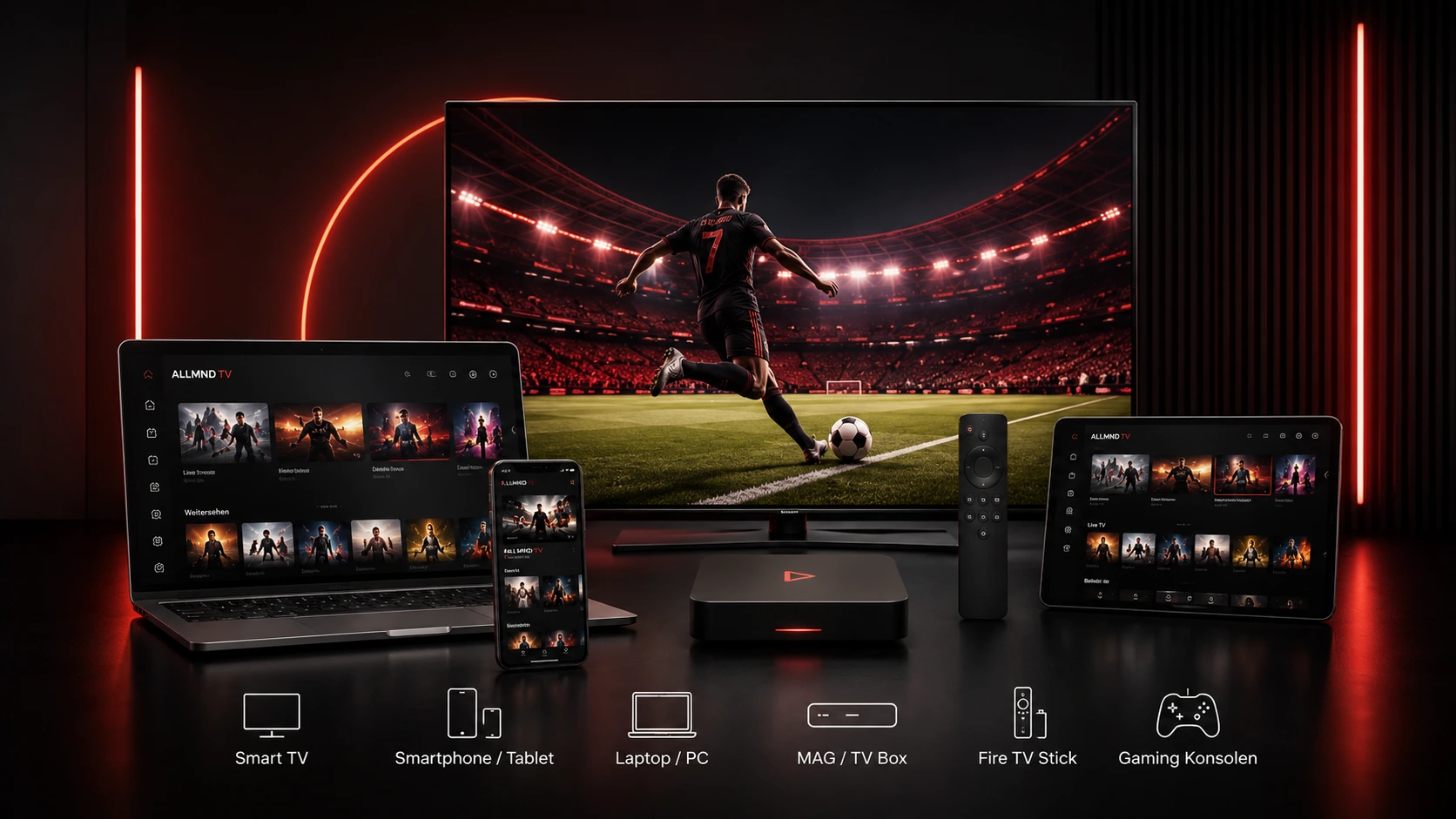 Kompatible Geräte für den IPTV Test von Klarivo TV