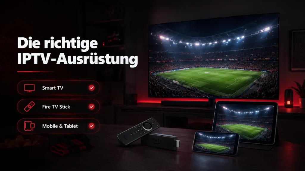 WM 2026 IPTV auf Smart TV Fire TV Stick Tablet und Smartphone